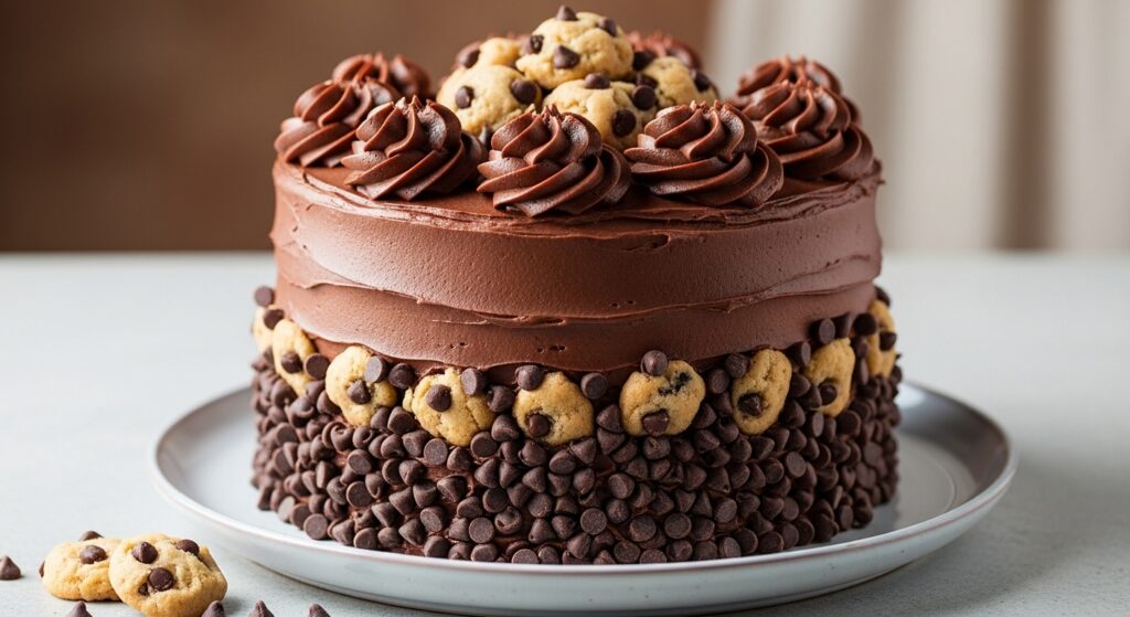 25 Unique Birthday Cakes for Men 11 Chocolate Chip Cookie Dough Surprise