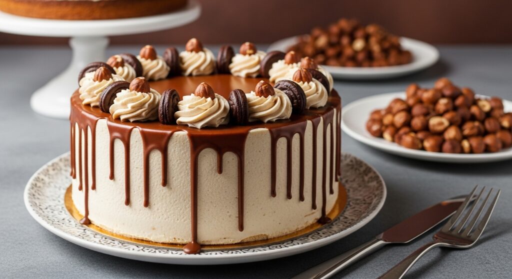 25 Unique Birthday Cakes for Men 9 Coffee and Hazelnut Torte