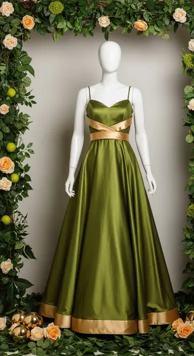 35 Stunning Olive Green Dress Outfits for Weddings 13 Creating a Cohesive Color Palette