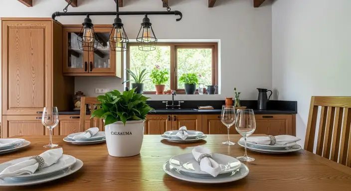 35 Beautiful Farmhouse Kitchen Table Setting Ideas 30 DIY Table Decor Ideas