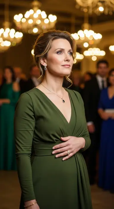 35 Stunning Olive Green Dress Outfits for Weddings 14 Elegant Wraps for Nighttime Weddings