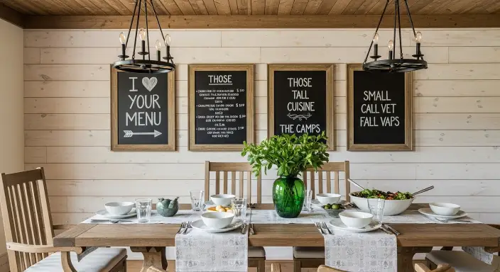 35 Beautiful Farmhouse Kitchen Table Setting Ideas 9 Handcrafted Wooden Utensils