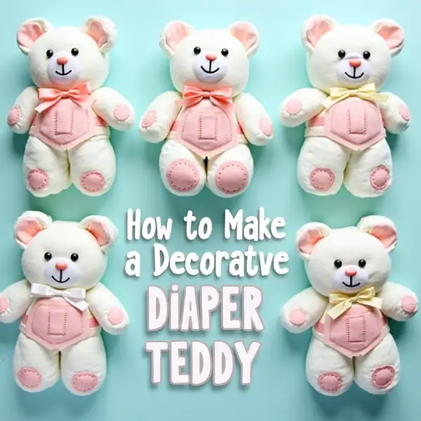 Decorative Diaper Teddy Bear