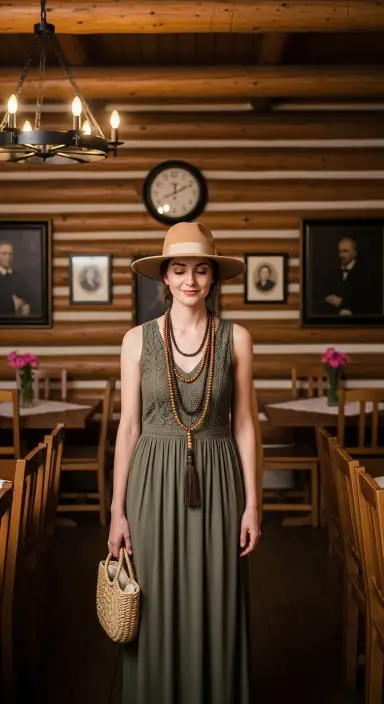 35 Stunning Olive Green Dress Outfits for Weddings 9 Incorporating Vintage Elements