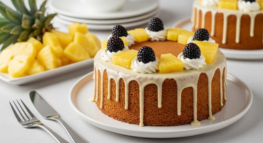 25 Unique Birthday Cakes for Men 24 Pineapple Upside-Down Surprise