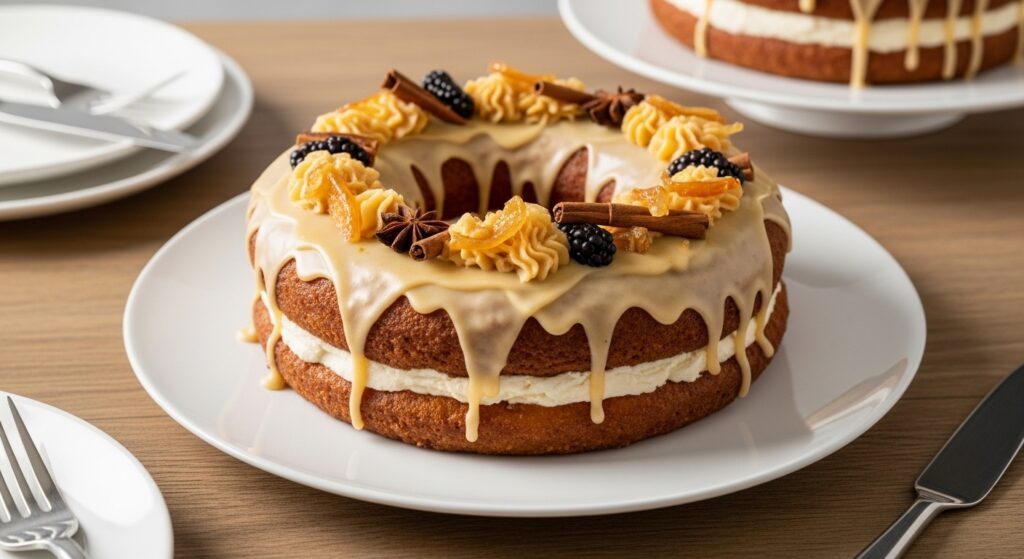 25 Unique Birthday Cakes for Men 22 Rustic Apple Cider Doughnut Cake