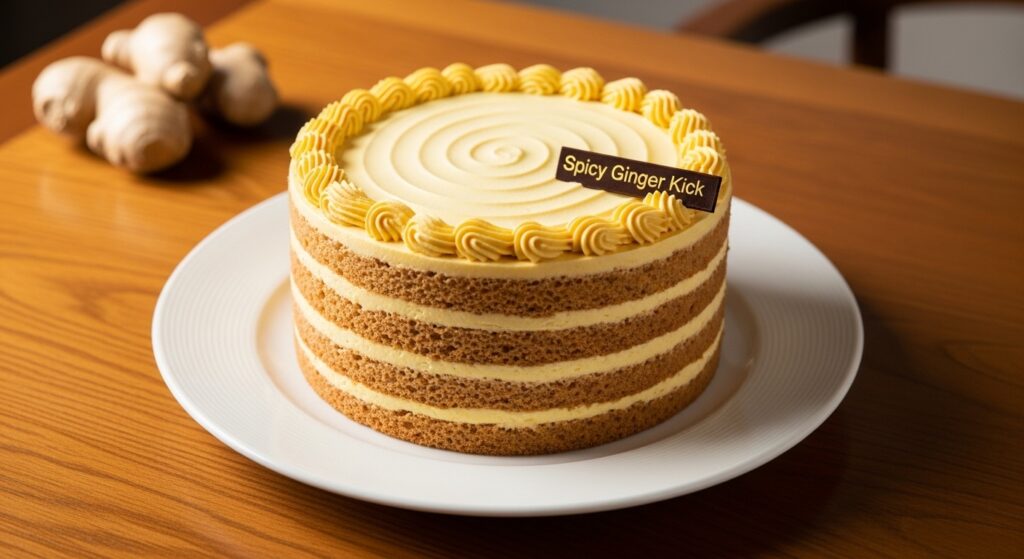 25 Unique Birthday Cakes for Men 5 Spicy Ginger Kick