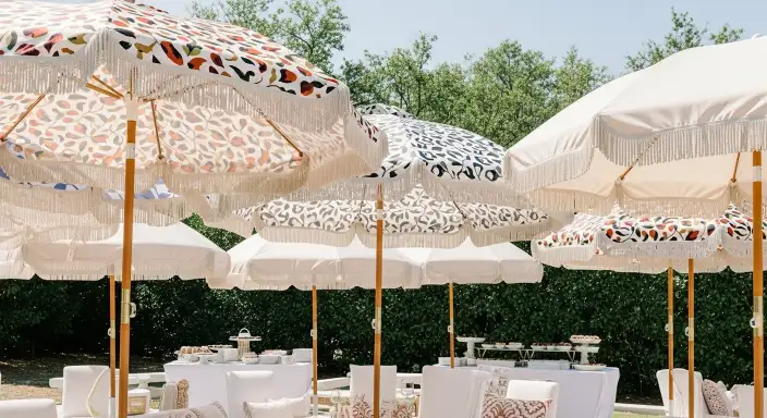 35 Stunning Garden Party Decorations to Inspire Your Celebration 10 Chic Umbrella Shades