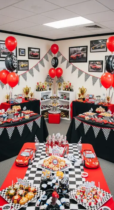Ultimate Race Car Birthday Party Planning Guide: Rev Up the Celebration! 2 Decorating Your Race Track Party Space