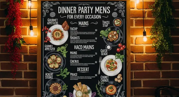 Dinner Party Menu Ideas for Every Occasion