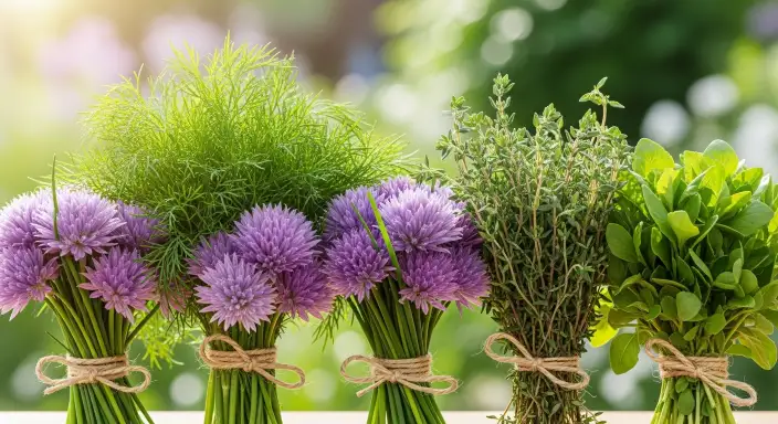 35 Stunning Garden Party Decorations to Inspire Your Celebration 26 Fresh Herb Bundles