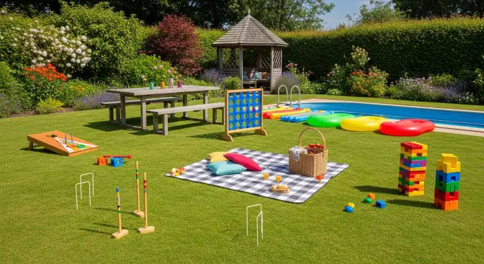 35 Stunning Garden Party Decorations to Inspire Your Celebration 28 Garden Games Setup