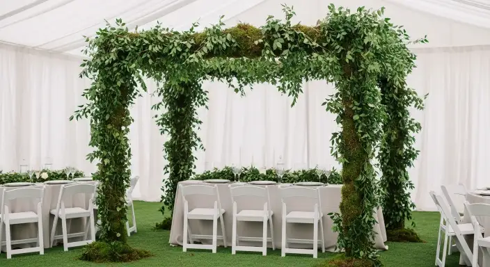 35 Stunning Garden Party Decorations to Inspire Your Celebration 14 Lush Greenery Accents