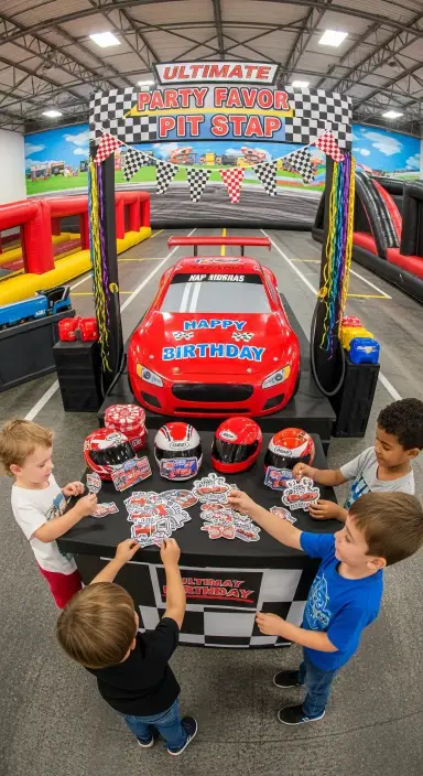 Ultimate Race Car Birthday Party Planning Guide: Rev Up the Celebration! 8 Party Favor Pit Stop