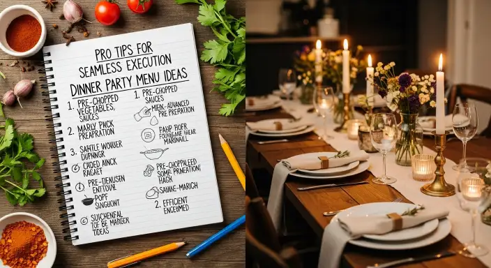 Dinner Party Menu Ideas for Every Occasion 7 Pro Tips for Seamless Execution