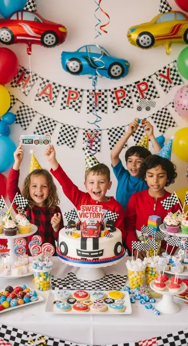 Ultimate Race Car Birthday Party Planning Guide: Rev Up the Celebration! 7 Sweet Victory: Cake and Treats