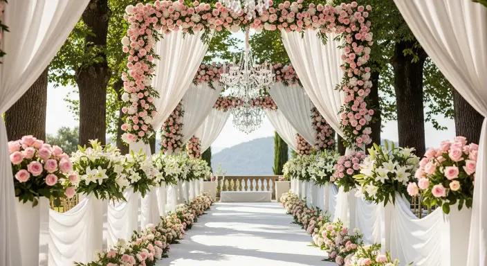 25 Stunning Wedding Decorations Ideas You Won’t Believe 23 Wedding Decorations Aisle: Walk in Beauty
