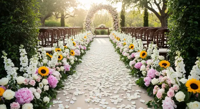 25 Unique Wedding Flowers You Must Know 21 Wedding Flowers Aisle