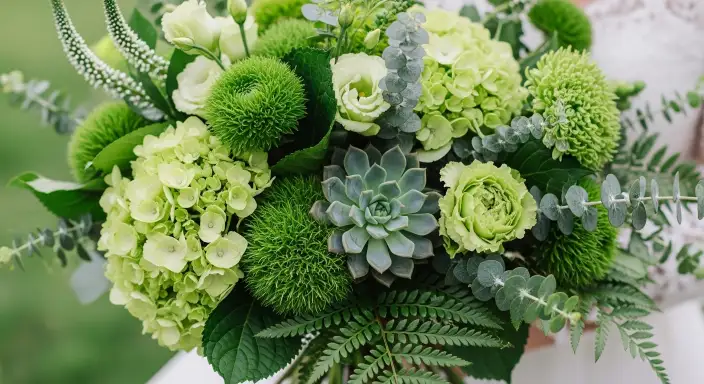25 Unique Wedding Flowers You Must Know 4 Wedding Flowers Green