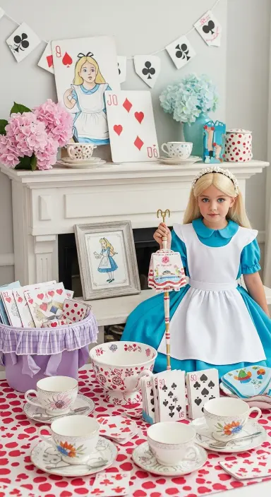 25 Delicious Tea Party Birthday Ideas to Wow Your Guests 19 Alice in Wonderland Tea Party Ideas