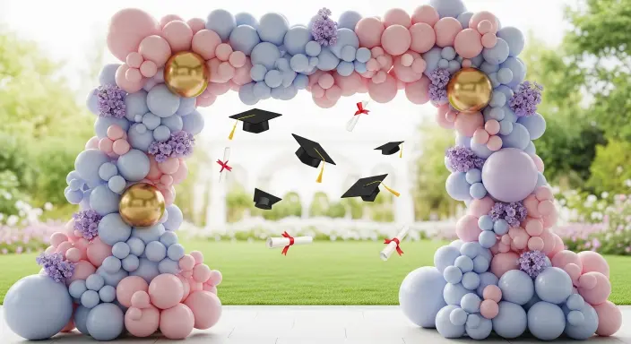 25 Creative Graduation Party Ideas for a Memorable Celebration 12 Balloon Arch Entrance