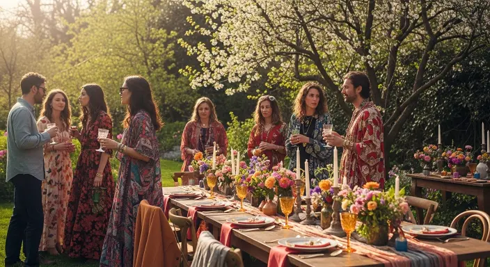 Top 10 Unique Party Themes for Every Style and Season 6 Bohemian Garden Soirée (Spring)