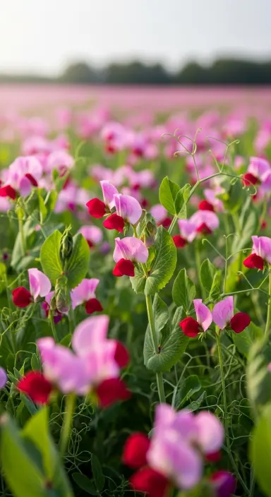 50 Stunning Flower Phone Wallpapers to Brighten Your Screen 33 Bountiful Pea Blossoms