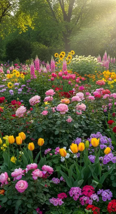 50 Stunning Flower Phone Wallpapers to Brighten Your Screen 27 Breathtaking Flower Garden