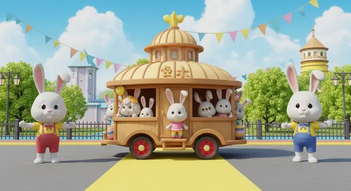 25 Cute Easter Wallpapers to Celebrate the Season 9 Cartoon Bunny Parade