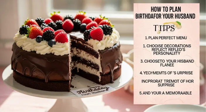 The Ultimate Birthday Cake for Your Husband: A Showstopping Celebration Cake 8 Celebration Planning Tips