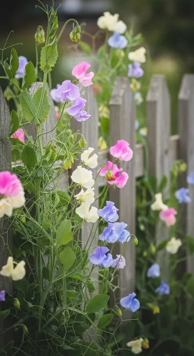 50 Stunning Flower Phone Wallpapers to Brighten Your Screen 72 Charming Sweet Pea Vines