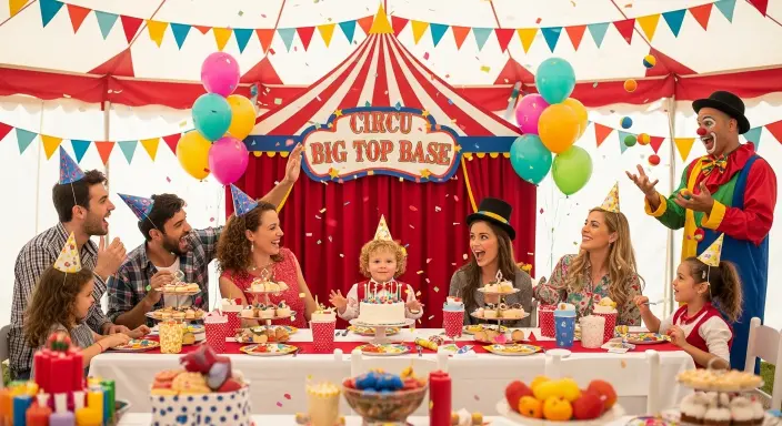 15 Best Birthday Party Themes for Every Age & Sty 12 Circus Big Top Bash