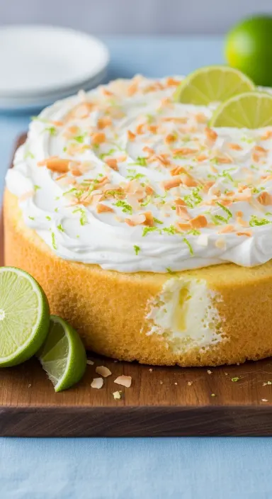 25 Summer Cakes Ideas: Fresh, Vibrant Desserts to Brighten Your Season 7 Coconut Lime Poke Cake