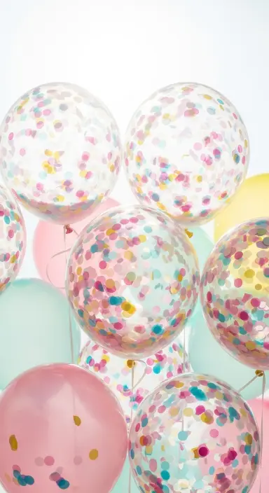 Top 10 Creative Party Decoration Ideas to Make Any Celebration Pop 3 Confetti-Filled Balloons