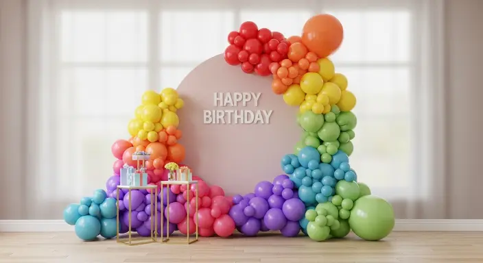 Creative Party Decor Ideas to Instantly Elevate Any Celebration 2 Create a Stunning Focal Point with Balloons