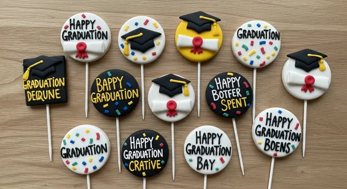 25 Creative Graduation Party Ideas for a Memorable Celebration 21 Custom Cupcake Toppers