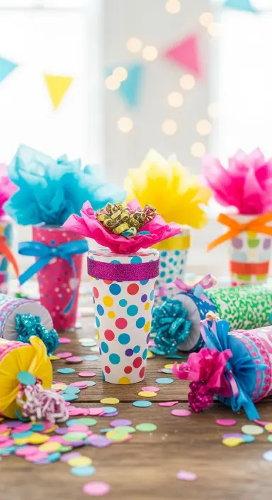 Top 10 Creative Party Decoration Ideas to Make Any Celebration Pop 8 DIY Confetti Poppers