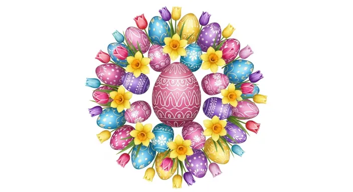 25 Cute Easter Wallpapers to Celebrate the Season 19 Easter Egg Mandala