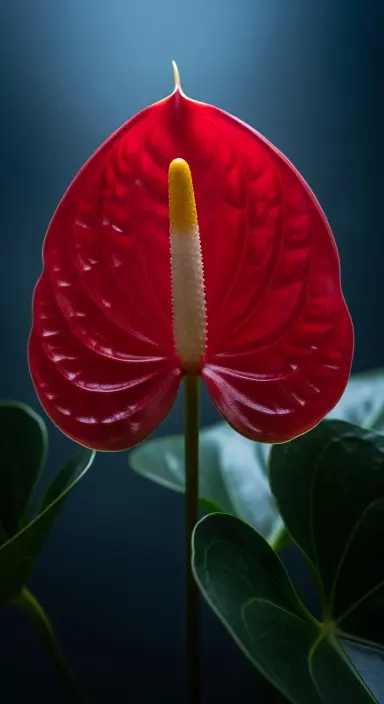 50 Stunning Flower Phone Wallpapers to Brighten Your Screen 63 Exotic Anthurium Glow