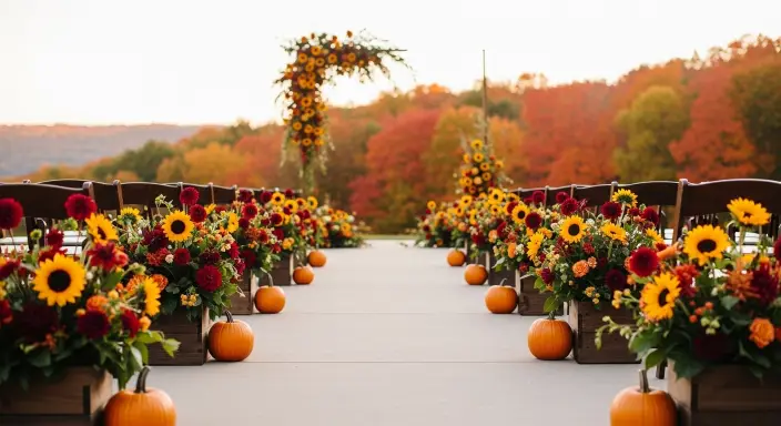 Fall Wedding Flowers