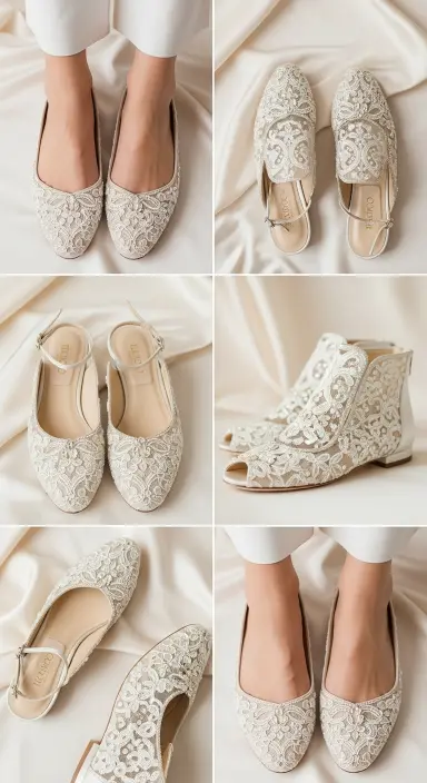 Flats and Mules (For the Effortless Bride)