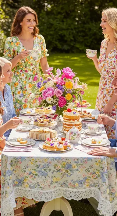 25 Delicious Tea Party Birthday Ideas to Wow Your Guests 18 Floral Tea Party Birthday Ideas