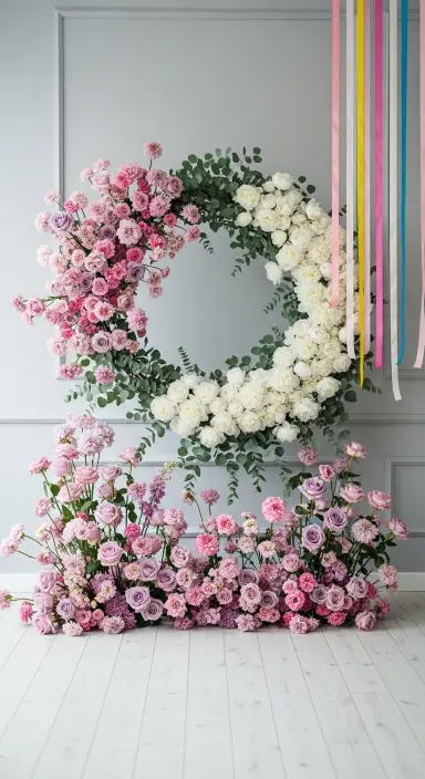 Top 10 Creative Party Decoration Ideas to Make Any Celebration Pop 11 Floral Wall Installation