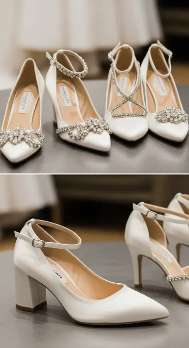 The Perfect Wedding Shoes: Your Ultimate Guide to Bridal Footwear 5 Heel Heights for Every Bride