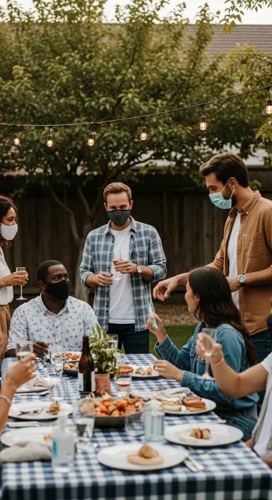 Crafting the Perfect Backyard Dinner Party: A Magical Evening Under the Stars 7 Keep Safety First