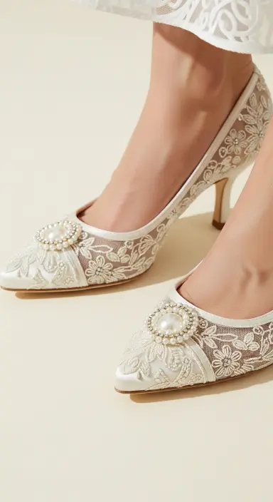 The Perfect Wedding Shoes: Your Ultimate Guide to Bridal Footwear 11 Kitten Heels for Elegance