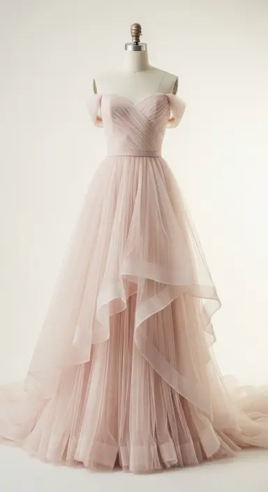 20 Stunning Ball Gowns for Your Next Formal Event 13 Ladivine Off-Shoulder Tulle Gown