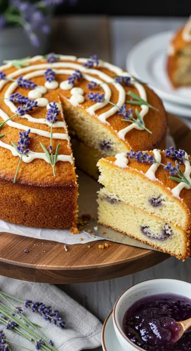 25 Summer Cakes Ideas: Fresh, Vibrant Desserts to Brighten Your Season 15 Lavender Honey Cake