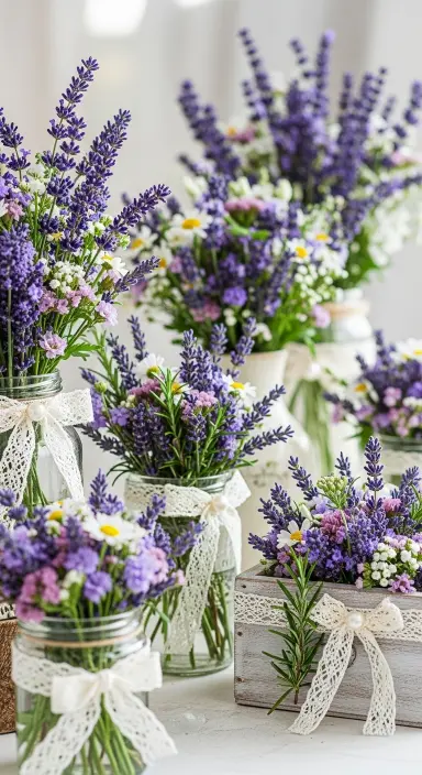 Wedding Centerpieces Flowers: Your Ultimate Guide to Stunning Table Decor 6 Lavender Meadow Charm