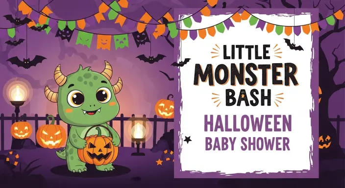 Ultimate Guide to Halloween Baby Shower Ideas (Spooky + Sweet!) 6 Little Monster Bash